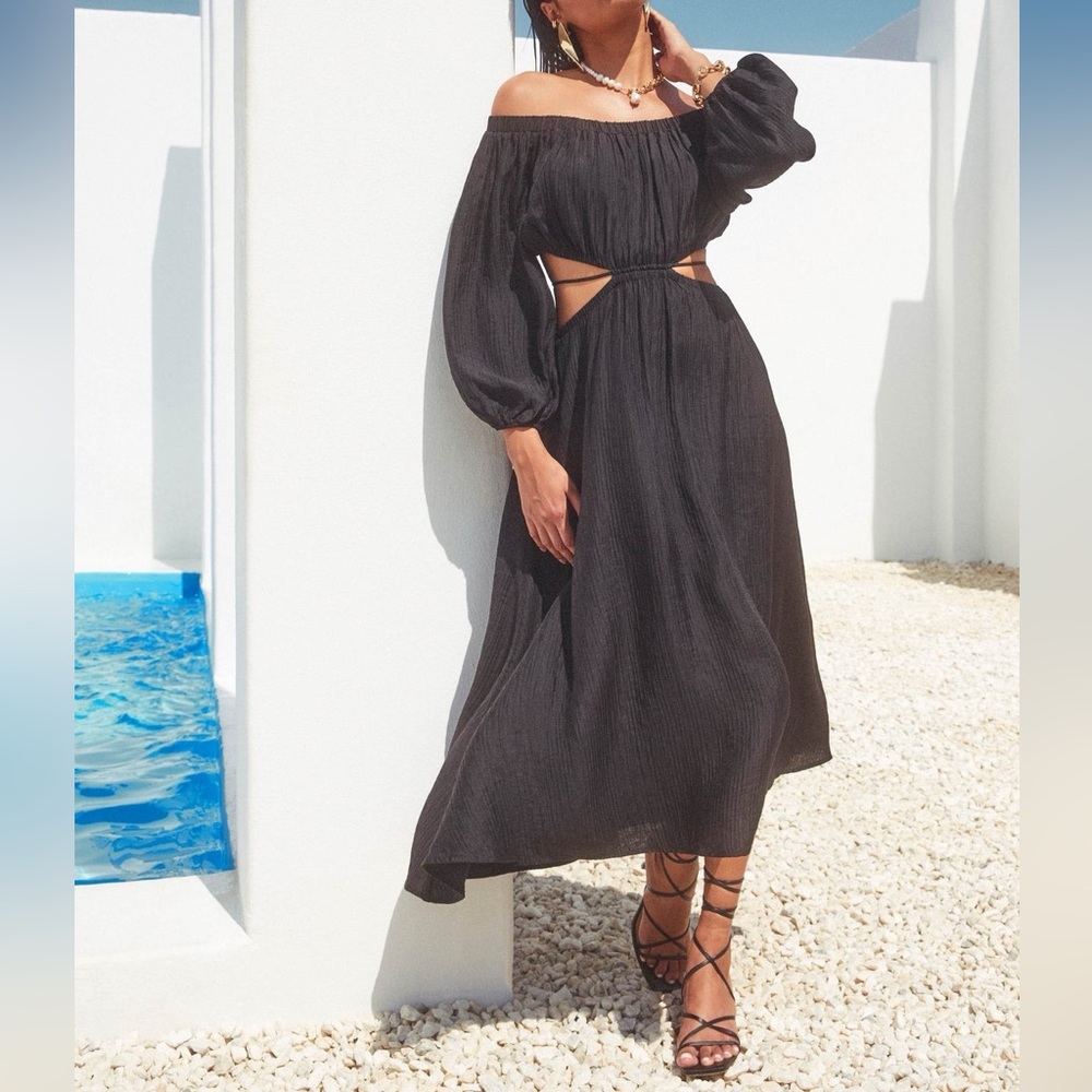 ASTR Cassian Cut Out Dress